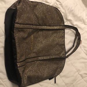 Gold sparkly Victoria’s Secret bag